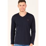 Dewberry T8587 Gece Mavisi Erkek Uzun Kol T-Shirt