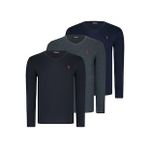 Dewberry T8587 V Yaka Antrasit Erkek Sweatshirt