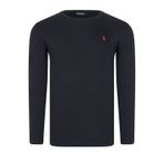 Dewberry T8588 Açık Siyah Erkek Uzun Kol T-Shirt