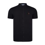 Dewberry T8597 DEWBERRY ERKEK SLIMFIT GÖMLEK-SİYAH