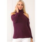 Dewberry Z0019 Dewbery Kadın Kazak-Mor - S - M