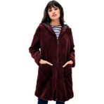 Dewberry Z6607 Kadın Kaban - Bordo - L