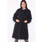 Dewberry Z6667 Siyah Peluş Kaban