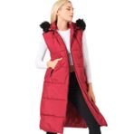 Dewberry Z6741 Bordo Kadın Yelek