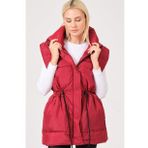 Dewberry Z6747 Bordo Kadın Yelek