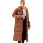Dewberry Z6756 Camel Bayan Şişme Kaban