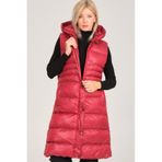Dewberry Z6757 Bordo Kadın Yelek