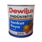 Dewilux Endüstriyel Son Kat Boya 2,5 Lt - Yeni Boncuk Mavi-4818