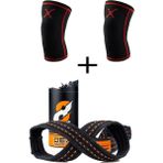 Dex Supports 8 Loop Lifting Straps Turuncu Standart 2'li Fitness Ortopedik Dizlik