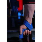 Dex Supports Ağırlık Kaldırma Kayışı,halter Kayışı Fitness Crossfit Lifting Straps Padded Mavi Pro 2'li Paket - Standart