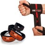 Dex Supports Elite Wrist Wraps 8 Loop Lifting Straps 2'li Fitness Aksesuarları