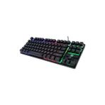 Dexim DKA006 KBL-088 Led Işıklı Kablolu Oyuncu Klavyesi Ergonomik Tasarım Kare Tuşlar