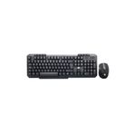 Dexim KM-317 Siyah Slim Kablosuz Q Klavye Mouse Seti
