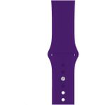 Dexmon Apple Watch 11 10 42 mm 9 8 7 6 Se Uyumlu 38 40 41 mm Spor Silikon Kordon - Watch 10 42mm / 38 40 41mm - Mor