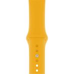 Dexmon Apple Watch 11 10 42 mm 9 8 7 6 Se Uyumlu 38 40 41 mm Spor Silikon Kordon - Watch 10 42mm / 38 40 41mm - Sarı