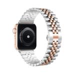 Dexmon Apple Watch 2 3 4 5 6 7 8 9 SE 38-40-41 mm Uyumlu Çelik Metal Kordon Kayış Bileklik Paslanmaz