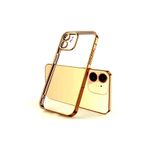 Dexmon Iphone 11 İle Uyumlu Kılıf 3d Kamera Ve Lens Korumalı Ultra Lüks Razer Platin Silicone Case, Gold