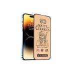 Dexmon Iphone 14 Pro Max İle Uyumlu Ekran Koruyucu Mat Seramik Nano Tam Kaplayan Esnek Kırılmaz