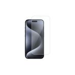 Dexmon iPhone 15 Pro Max İle Uyumlu Ekran Koruyucu Şeffaf Temperli Kırılmaz Cam Darbelere Dayanıklı