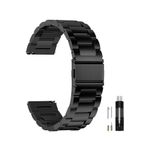 Dexmon Samsung Galaxy Watch 4/5/6/7/fe/40/40/44 Classic 42/43/46/47MM Uyumlu 20mm Metal Paslanmaz Kordon