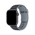 Dexmon Watch 11 10 9 8 7 6 SE Ultra Uyumlu 42 44 45 46 49mm Çift Renk Bakla Desen Silikon Kordon