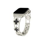 Dexmon Watch 11 10 9 8 7 6 Ultra Se Uyumlu 42 44 45 46 49 mm Lüks Taşlı Çiçekli Şık Zarif Metal Kordon