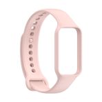 Dexmon Xiaomi İle Uyumlu Redmi Smart Band 2 Mi Band 8 Active Uyumlu Silikon Kordon Kayış, Pembe