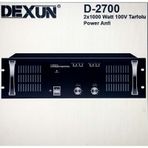 Dexun D-2700 Hat Trafolu Stereo Power Anfi