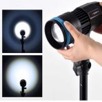 Deyatech 50W 5500K Kompakt Odaklama Video Işığı Fotoğraf Spot Işığı Video ve Dövme Işıgı