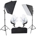 Deyatech 70X50CM 5 Duy Softbox ve Çekim Işığı Sürekli Video Işık