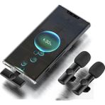 Deyatech Android Uyumlu Wirelles K9 Mikrofonu Cep Telefonu Için Yaka Mikrofonu