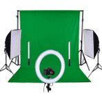 Deyatech Background Stand+Greenbox Ring Light Led Pro Stüdyo