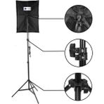 Deyatech Softbox 50x70cm Youtuber Video Kit Sürekli Video Işık Pro Led Lambalı Yüksek Kalite