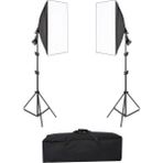 Deyatech Tek Duy Çiftli Lambasız 50X70 Softbox Sürekli Ürün Çekim Işığı Fotoğraf Stüdyo Işığı