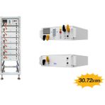 Deye Yüksek Voltaj Lityum Akü 30.72 Kwh - Çok Renkli