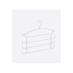 Deyhome 2 Adet 4 Bölmeli Pantolon Askısı 360° Döner Çoklu Askı, Ceket ve Pantolon Düzenleyici Gardırop Organizer