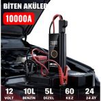 deyhome Jump Starter & Tire Inflator Araç Akü Takviye ve Lastik Şişirme Cihazı MC6623 - 2 Adet