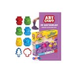 DeYiDo 3D Hayvanlar Kum Seti - Kinetik Kum Set - Şekilli Oyun Kumu - Eğitici Eğlenceli Kum Oyunu (500gr)