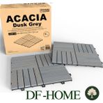 Df Home Ahşap Yer Karosu Renk Gri 30X30 (10 Adet=0.9m2)