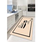 df home Silinebilir yıkanabilir Mutfak Halısı Kaymaz Taban Dijital Baskı