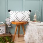 Dfn Home Semla Kırlent , Beyaz, 30X50