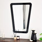 DFN Wood Dfn Wood Atria 80x60 Cm Dekoratif Konsol Aynası Siyah
