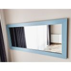 Dfn Wood Mdf Dikdörtgen Yeşil Dekoratif Duvar Salon Ofis Boy Aynası - 120x50