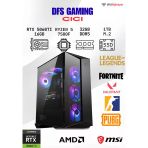 Dfs Gamıng Cıcı Ryzen 5 7500F-B650m-Rtx 5060 Tı 16Gb-32Gb Ddr5 Ram-1Tb M.2 Ssd-Oyuncu Bilgisayarı