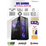 Dfs Gamıng Cyclops Ryzen 7 7800X3d-B650m-Rtx 4060-32Gb Ddr5 Ram-1Tb M.2 Ssd-Oyuncu Bilgisayarı