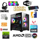 Dfs Gaming Eco 77X-Ryzen 7 5700X-B550m-Rtx 5060 8Gb-32Gb Ram-1Tb M.2 Ssd-Sıvı Soğutmalı-Oyuncu Bilgisayarı