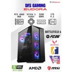 Dfs Gamıng Eudora Ryzen 5 9600X-B650m-Rtx 4060-32Gb Ddr5 Ram-1Tb M.2 Ssd-Oyuncu Bilgisayarı