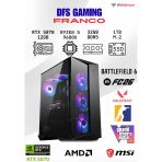 Dfs Gamıng Franco Ryzen 5 9600X-B650m-Rtx 5070 12Gb-32Gb Ddr5 Ram-1Tb M.2 Ssd-Oyuncu Bilgisayarı