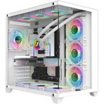 DFS Gaming WHITE APHELIOS-RYZEN 5 7500F-RTX4070TISUPER-B650M-1TBM.2 NVME-32GBDDR5RAM-OYUNCU BİLGİSAYARI