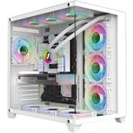 Dfs Gaming Whıte-Garen Ryzen 7 7800X3d-Rtx 4070 Tı Super-B650-1Tb M.2-32Gb Ddr5 Ram Oyuncu Bilgisayarı